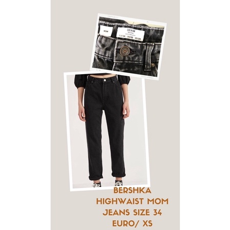 Bershka high waist mom jeans