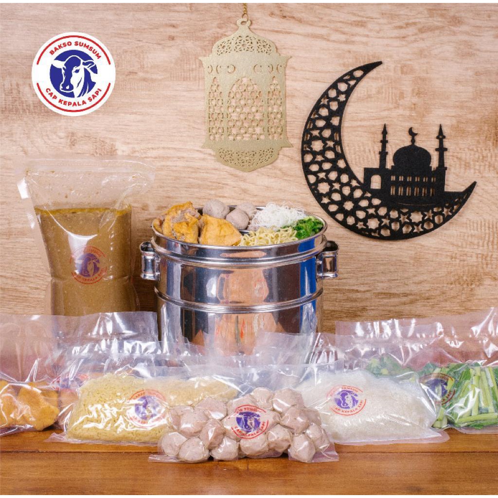 

Hampers Dandang Bakso Sapi Halal isi 5 Lebaran Ulang Tahun Imlek Natal Tahun Baru Hadiah Kaldu Daging Sumsum Free Bonus Gift Card Kartu Ucapan