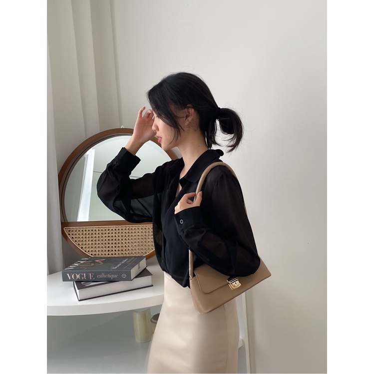 Kadaka T-0301 Longsleeve Chiffon Shirt