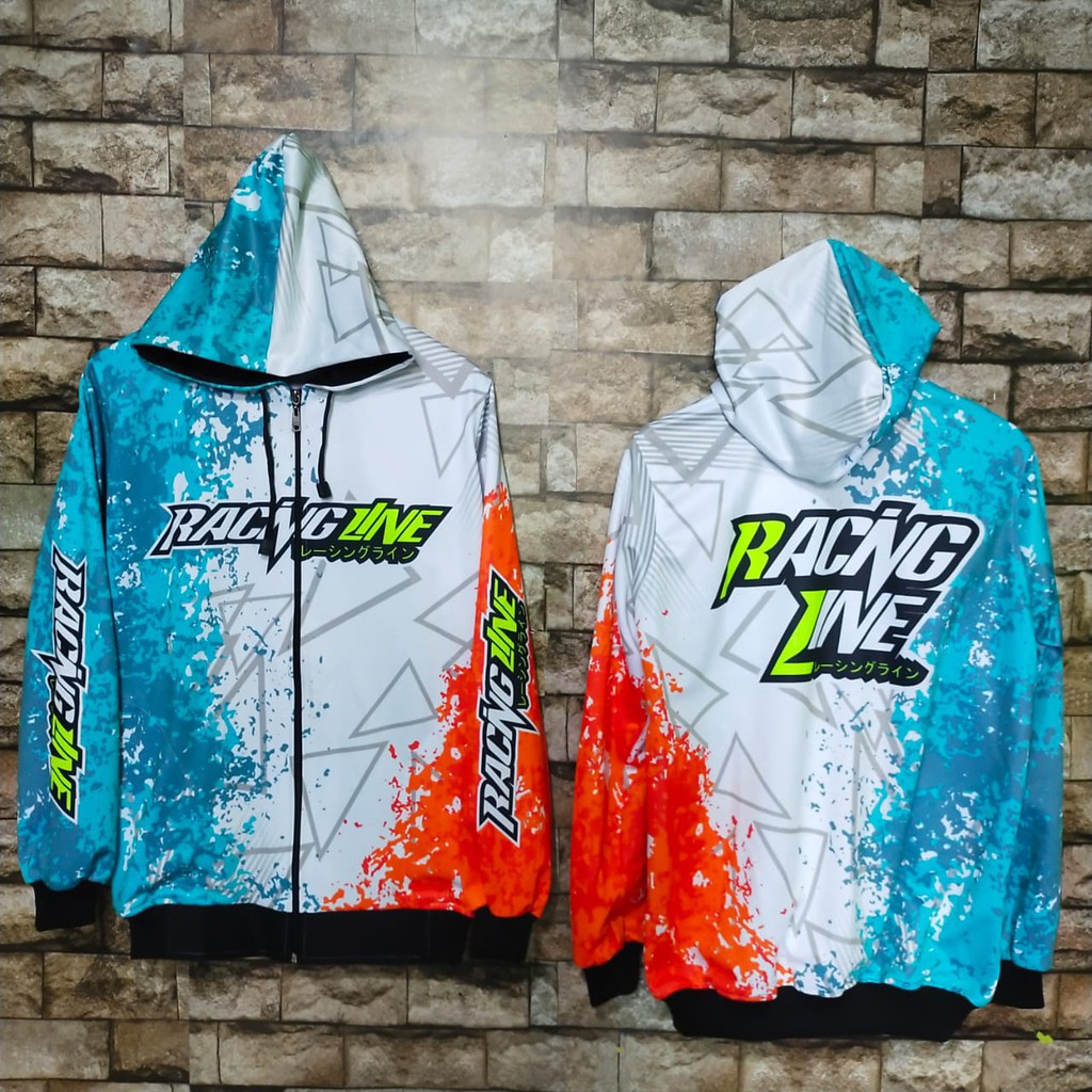 JAKET RACING LINE/ JAKET RACING/ FULL PRINTING/ TERLARIS