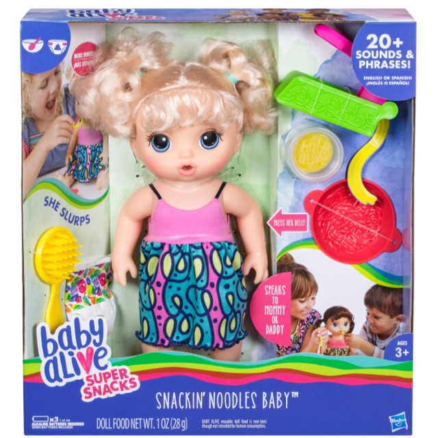 baby alive snackin noodles