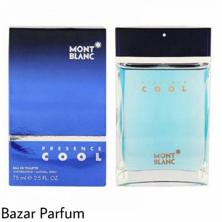 Parfum Pria Original Mont Blanc Presence Cool EDT 75ml