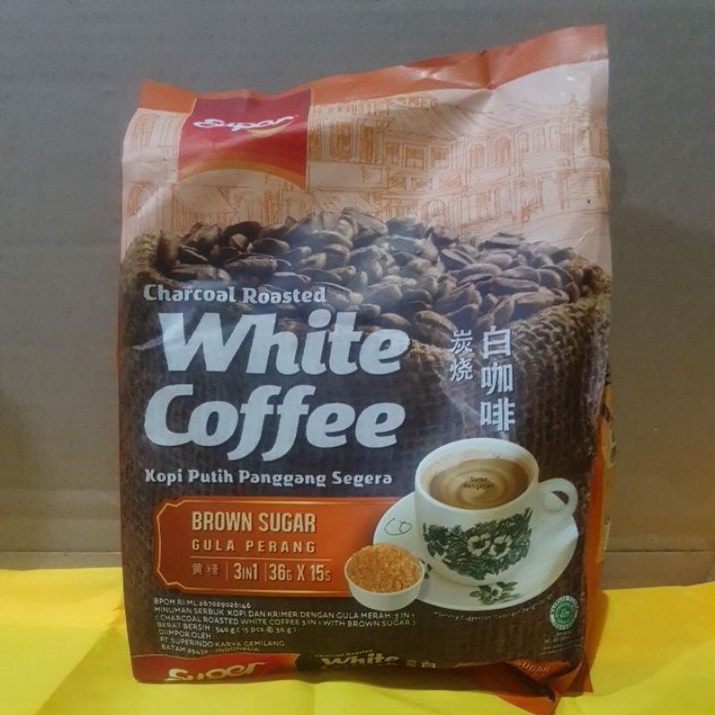 

Super white coffee brown sugar