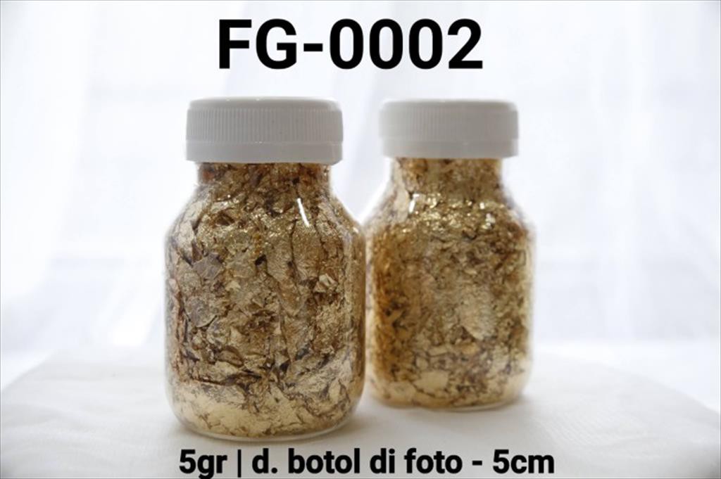 

FG-0002 gold foil gold flake gold kertas emas