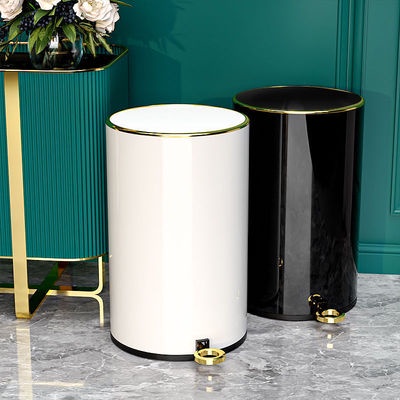 Tempat Sampah Injak 12 Liter Tong Sampah / Stainless Simple Trash Tempat Sampah Sultan / Luxury