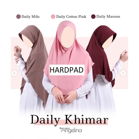 Daily Khimar Hardpad by Atelier Angelina AtelierAngelina