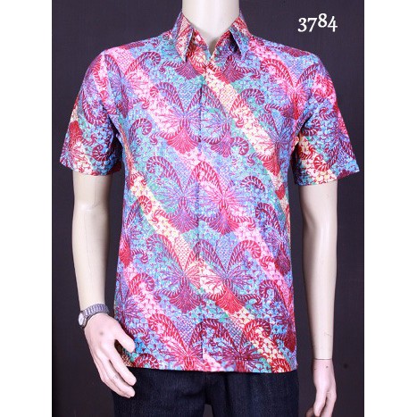 Baju Batik, Kemeja Batik Pria Modern BP3784 ASK