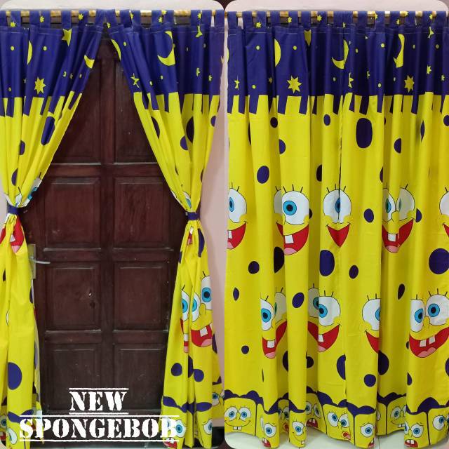  Gorden  perekat pintu  gorden  shabby gorden  katun Shopee 