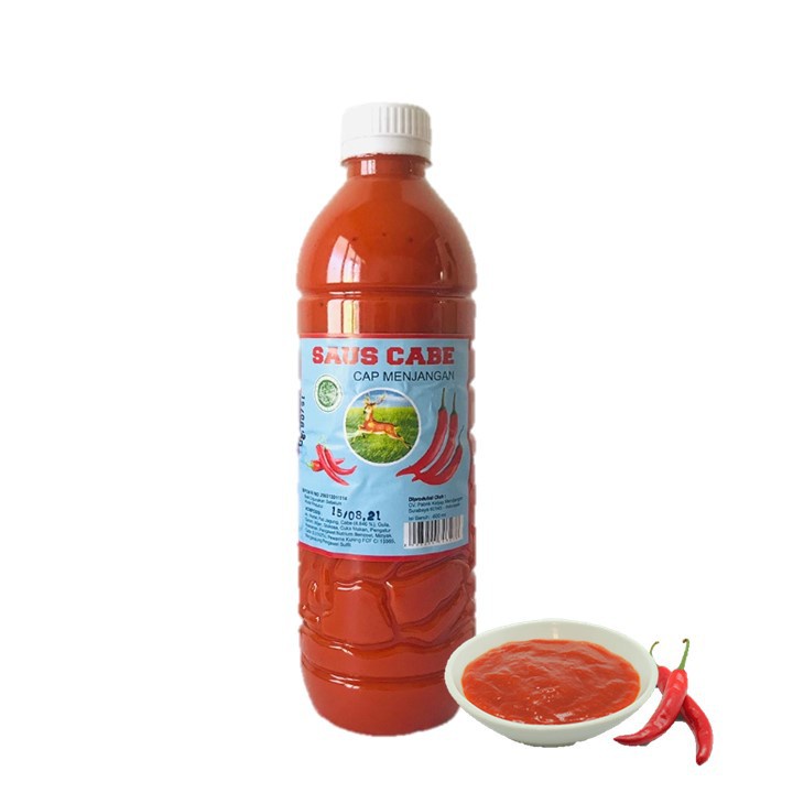 SAUS CABE CAP MENJANGAN 600ML SAMBAL MENDJANGAN