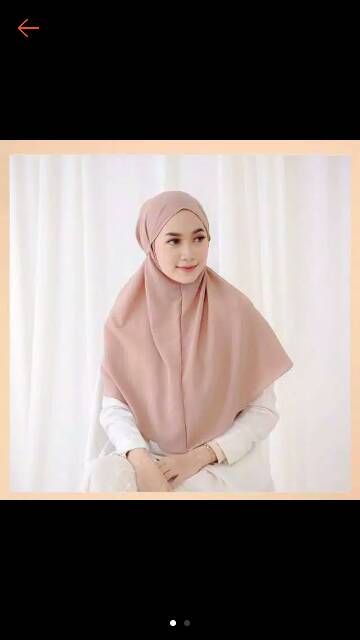 ( COD)Hijab Bergo Maryam Tali Diamond M