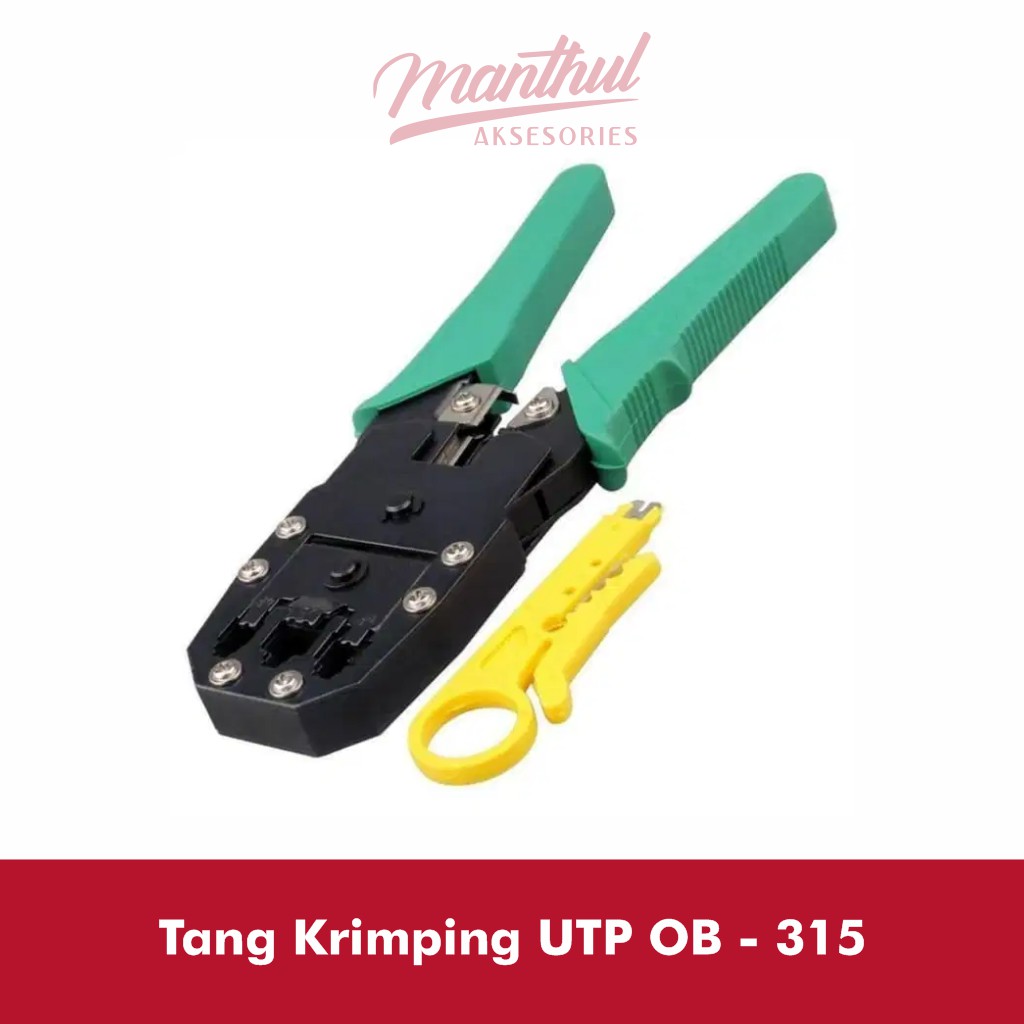 Tang Crimping Tool Networking UTP Lan RJ45 + RJ11 OB 315