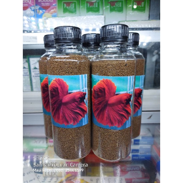 pelet ikan cupang  / anak ikan / tetra / molly / guppy