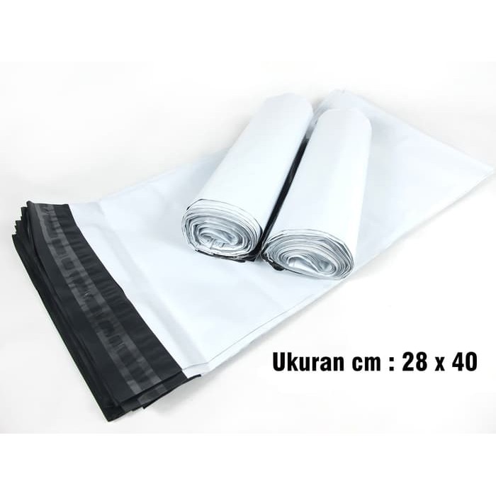 

28 x 40cm Polymailer Polybag Kantong Amplop Plastik Packing (Isi 100)