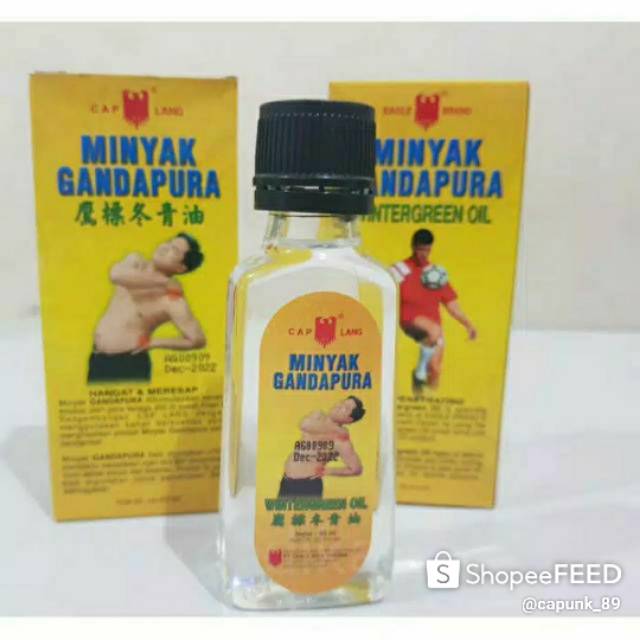 MINYAK GANDAPURA CAP LANG