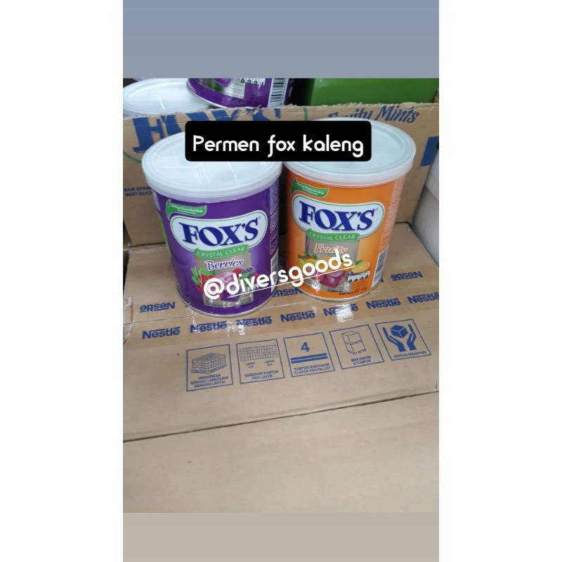 

Permen kaleng fox / tamarin / kis / kopiko