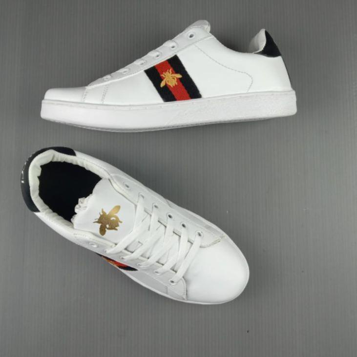 Barang Pilihan.. SEPATU PRIA / SEPATU GUCCI CLASIC / SEPATU PRIA GUCCI CLASIC MAN/SNEAKERS GUCCI BEE