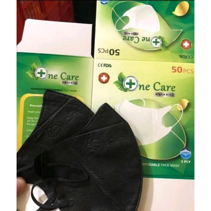 MASKER DUCKBILL ONE CARE 3 PLY 1 BOX ISI 50 MASK