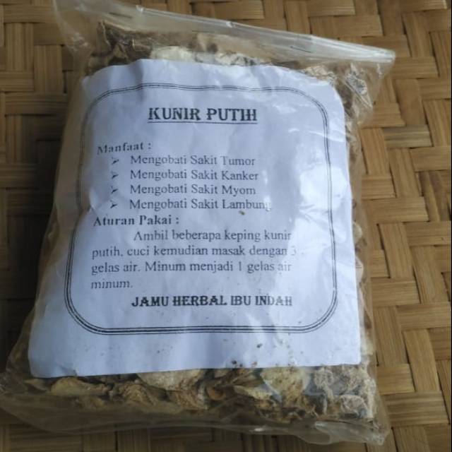 

Kunir putih kering l kunyit putih