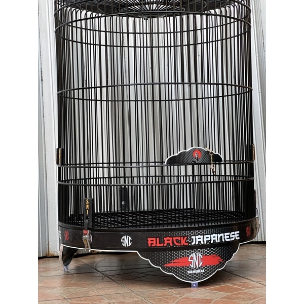 Sangkar Murai Decal SNI Black Japanese