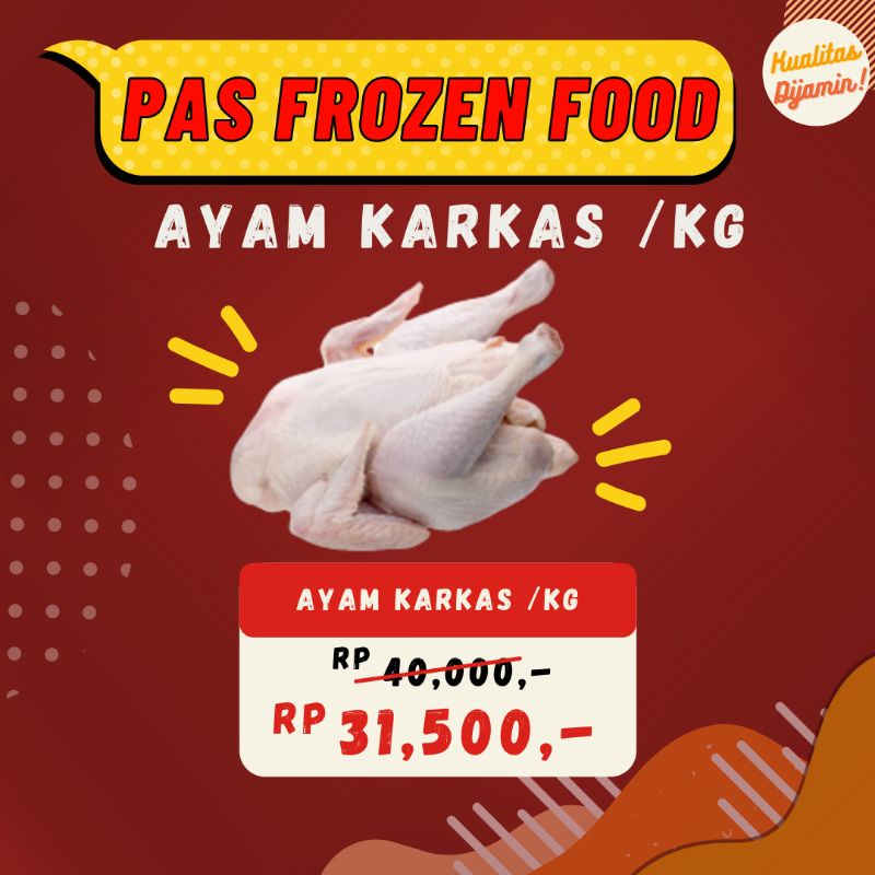 

AYAM KARKAS / AYAM UTUH /KG