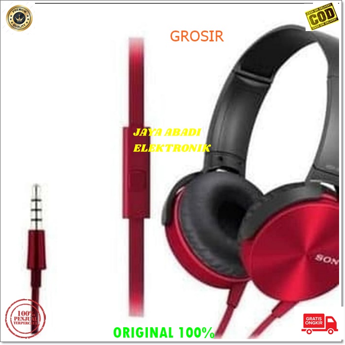 J252 SONY HEADPHONE HEADSET JACK 3.5MM HANDSFREE KABEL BANDO EARPHONE SUPER BASS STEREO CABLE MUSIK MUSIC AUDIO SOUND HANPHONE PC LAPTOP DLL stereo call musik suara audio sound sistem gadget bass subwoofer stereo bas power khualitas suara jernih ngebass