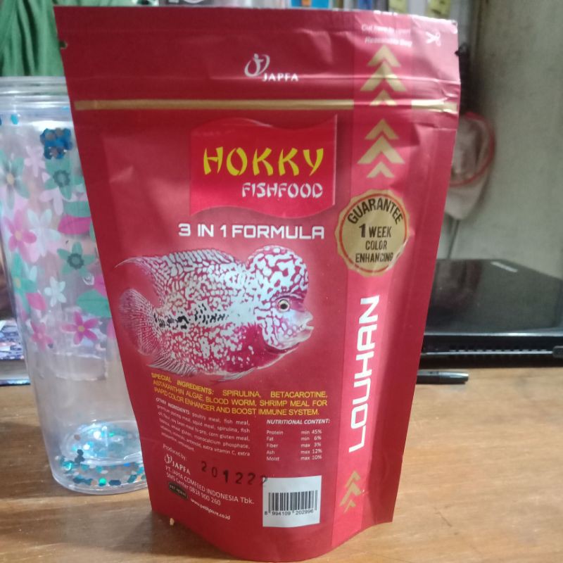 Hokky louhan 3in1 formula | pakan louhan