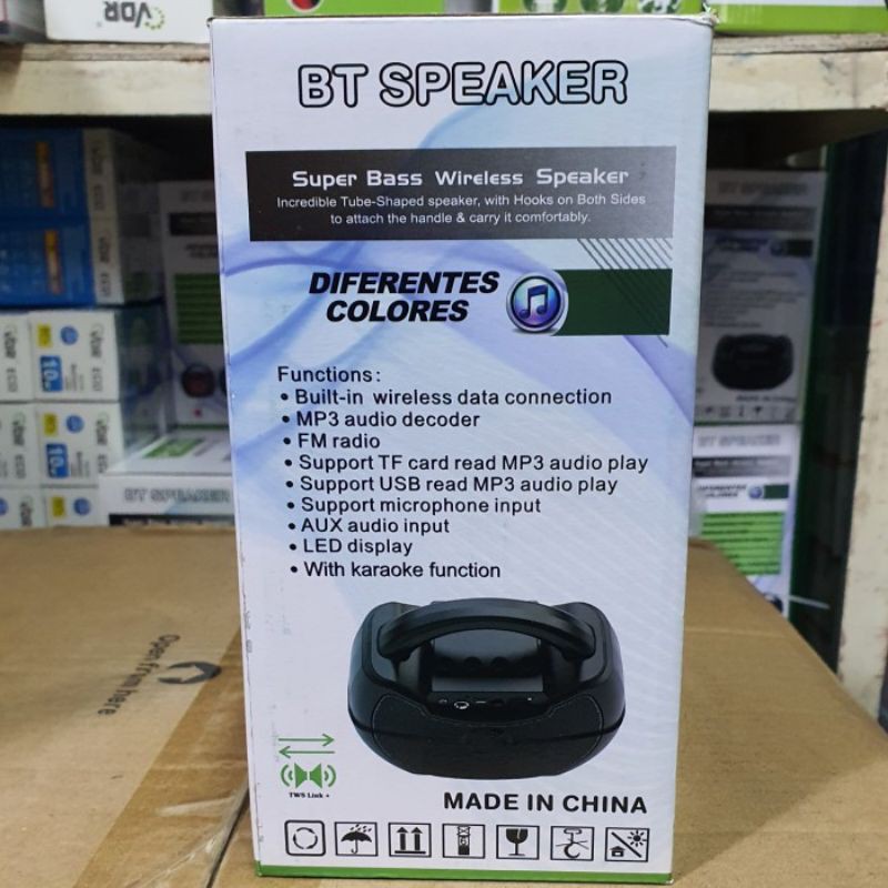 Speaker Bluetooth Fleco F 1422 + Bonus Mic