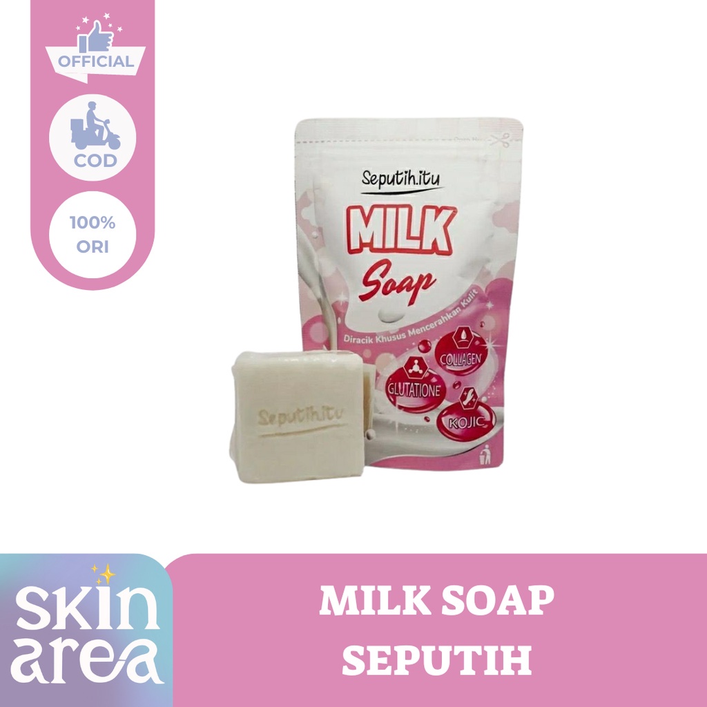 [BEST SELLER] SEPUTIH.ITU / MILK SOAP 60gr - WHITENING MILK SOAP SEPUTIH ITU BPOM