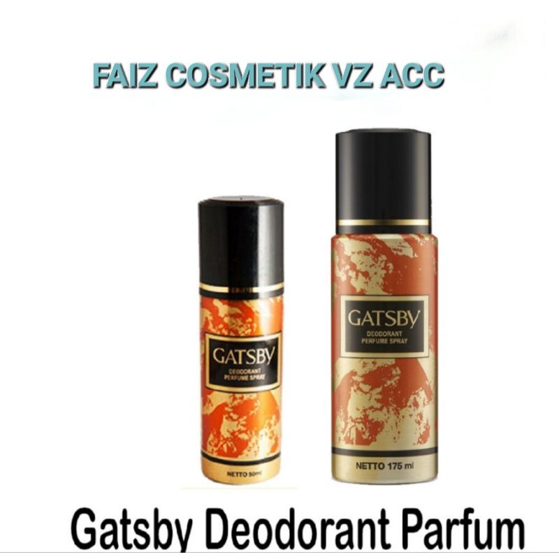 Gatsby Deo Spray 50ml~100~dan 175ml