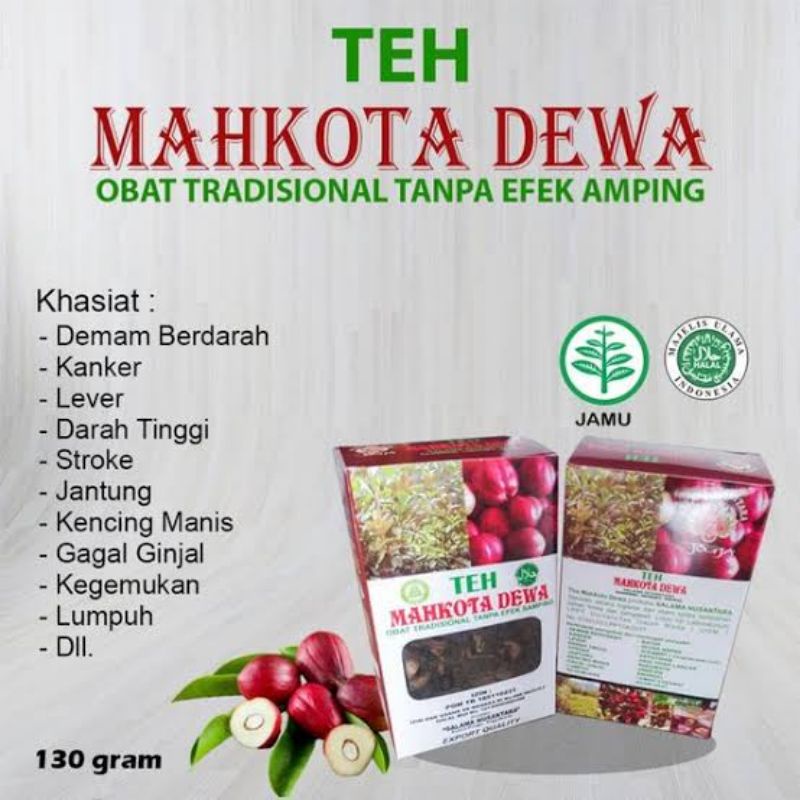 

TEH MAHKOTA DEWA 130 gram