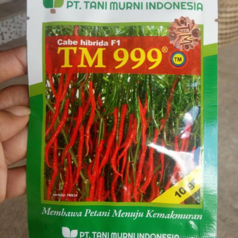 Benih cabe Keriting TM999 10gr
