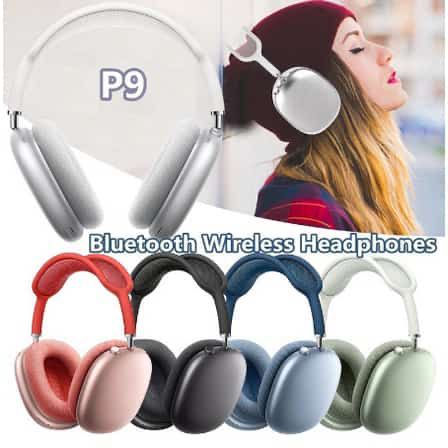 Headphone Bluetooth Bando P9 Headset Bluetooth P9 Super Clone 1:1