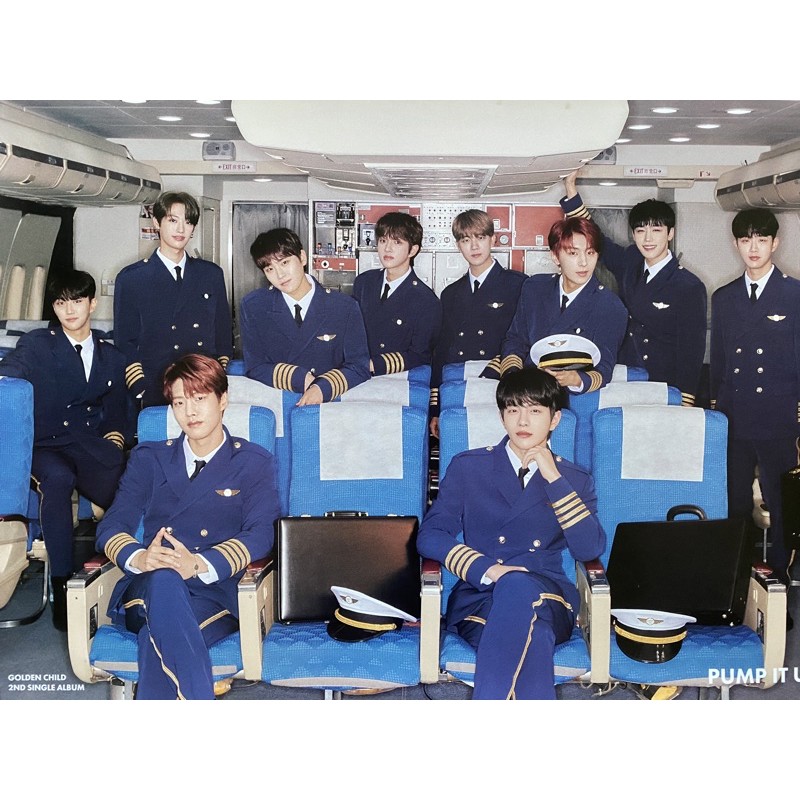 Golden Child Pump It Up Poster Official