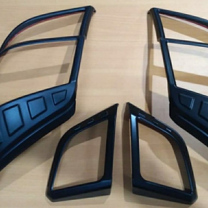 Garnish Lampu Hitam Doff Lampu Belakang All New Agya 2017 Variasi Mobil