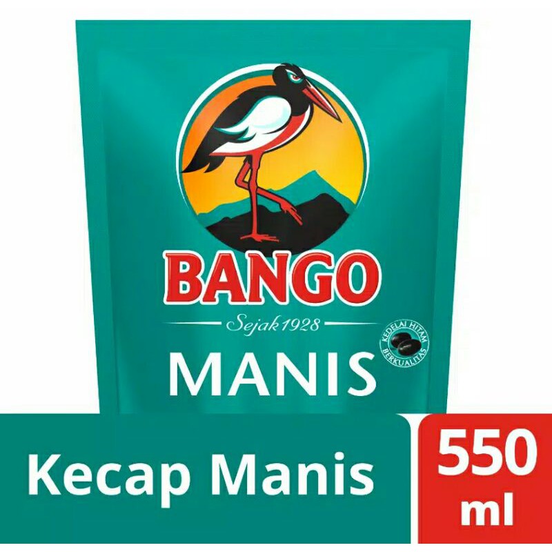 

Bango Kecap Manis 550 ml - Kecap Manis Kemasan Kecap Manis Pouch