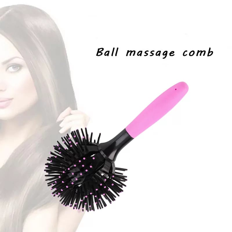 Sisir Rambut Blow/ Hair Brush SET /Sisir Blow Brush Ball Massage Comb /Sisir Anti Kusut / Sis0ir Blow Rambut hair F745