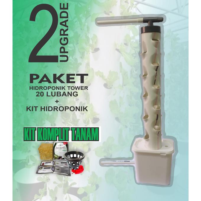 HIDROPONIK TOWER PAKET UPGRADE