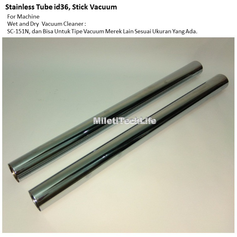 Spare Part Vacuum Cleaner Stick Stainless Tube id36 SC-151N Accessories