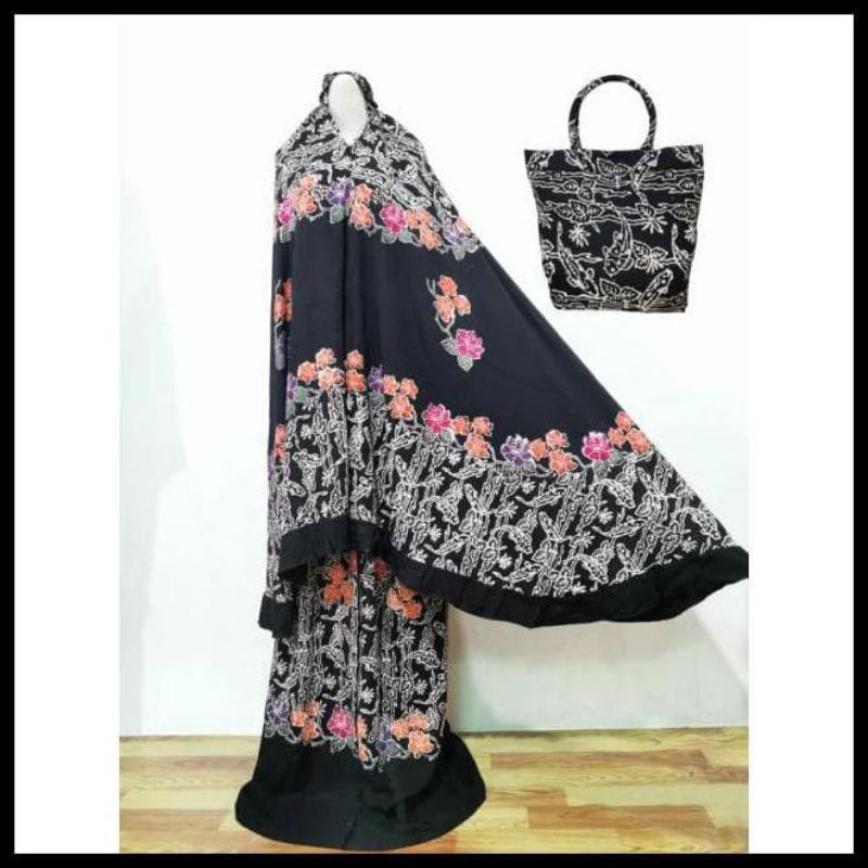 Mukena Batik Cap Encim JUMBO