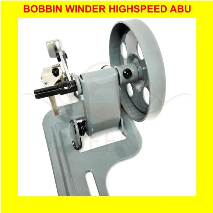 Bobbin Winder/ Penggulung Spool (ABU) Mesin Jahit Industri LEEN