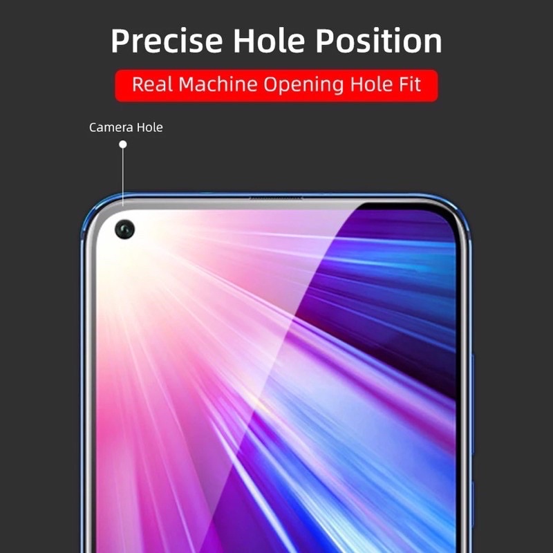 OPPO RENO 4 4F RENO 5 5F RENO 6 RENO 7 7Z RENO 8 8Z PRO 4G 5G TEMPERED GLASS FULL AG ANTI MINYAK FINGERPRINT BLUE MATTE RAY LIGHT