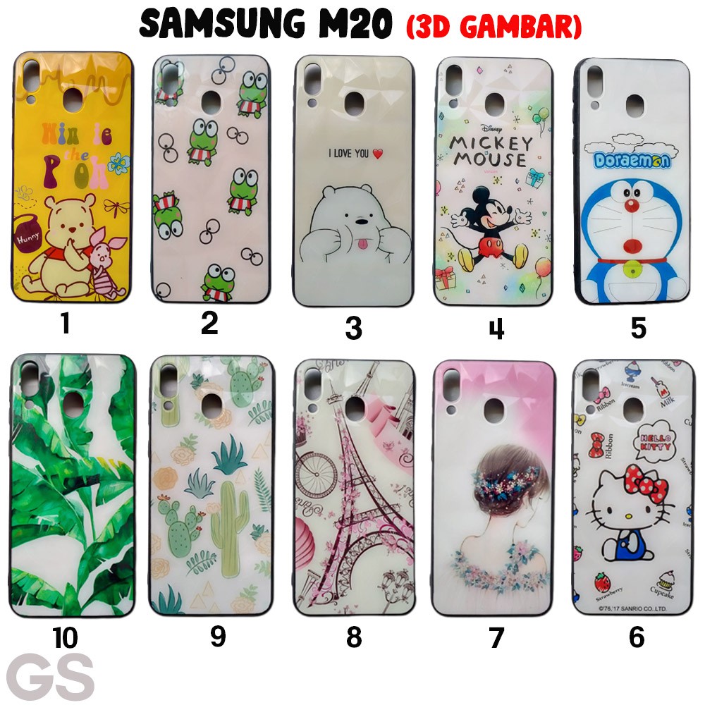 Paket Murah Casing hp SAMSUNG M20  Motif Fuze Karakter  Case Hp Model Cowok