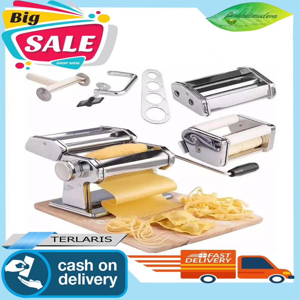 GILINGAN MIE PASTA CROWN STAR MC-4828 / gilingan mie pembuat molen kulit lumpia dimsum mie ayam soto mie mi kuning