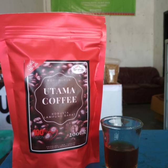 

Kopi robusta petik merah lampung barat