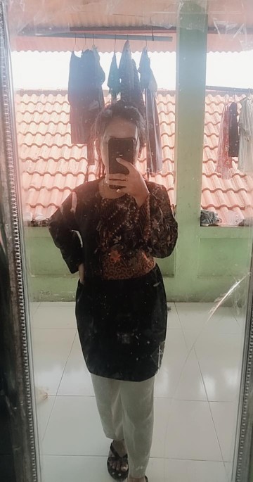 Batik Dianputri | Atasan Batik Wanita Motif Sogan Seragam Batik Baju Batik Wanita