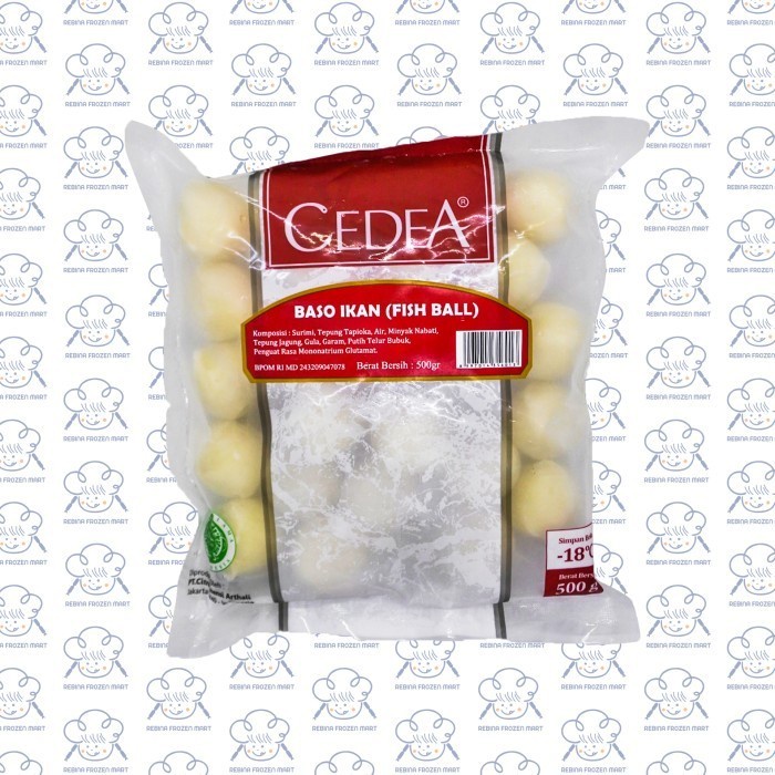 

Cedea Baso Ikan (Fish Ball) 500 gr