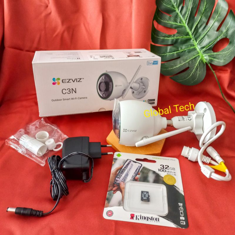 EZVIZ C3N CAMERA CCTV WIFI COLOR NIGHT IP CAMERA 1080P FULL HD 2MP OUTDOOR