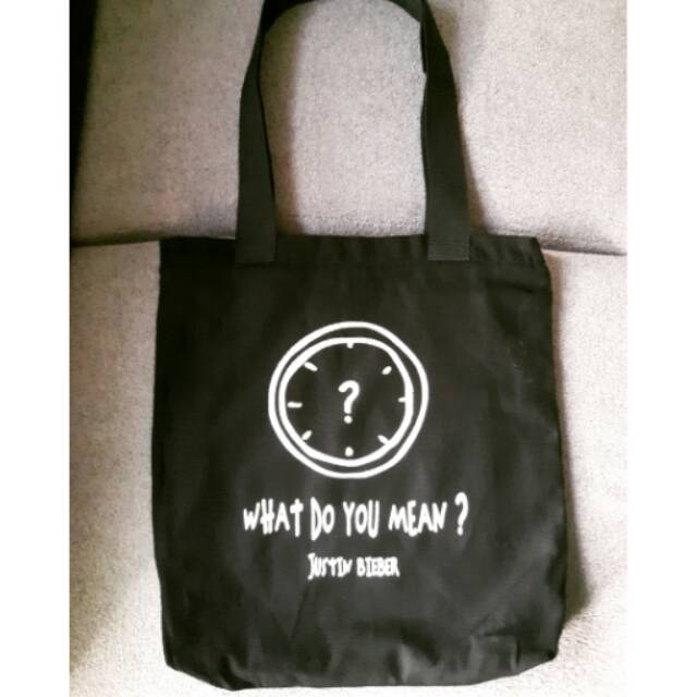 Tote bag justin bieber