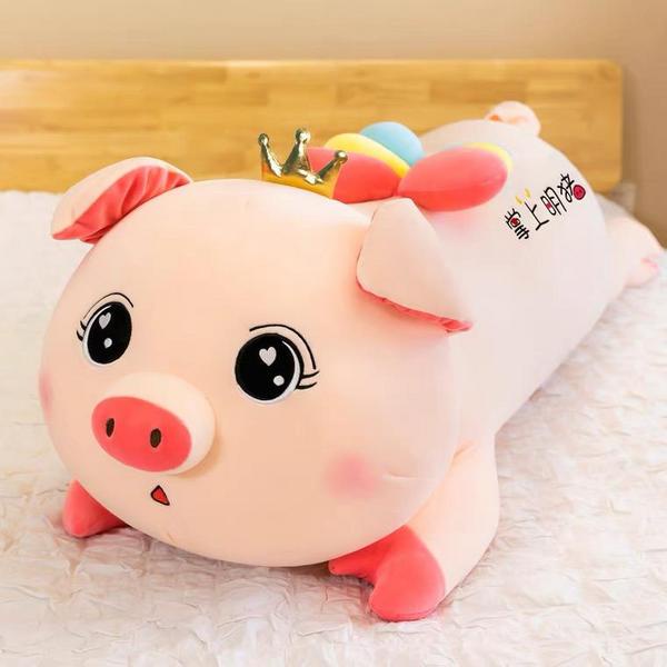 Boneka Babi 80cm Boneka Pig 80cm Guling Babi Guling Boneka Babi Guling Boneka Pig Beauty BIRTHDAY GI