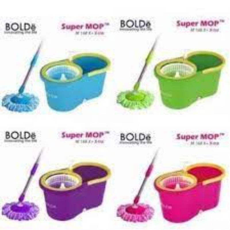 BOLDE Super MOP type M-777X+/Unicorn(Botol Sabun + Drainase)